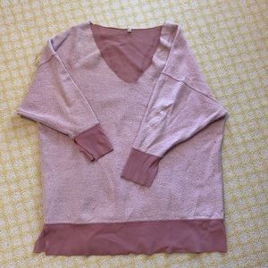 Free people fluffy oversized sweater